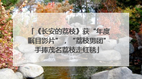 《长安的荔枝》获“年度瞩目影片”，“荔枝男团”手捧茂名荔枝走红毯