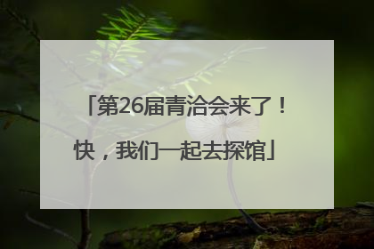 第26届青洽会来了！快，我们一起去探馆