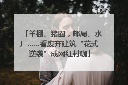 羊棚、猪圈，邮局、水厂……看废弃建筑“花式逆袭”成网红村咖