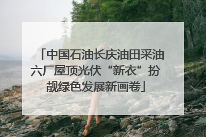 中国石油长庆油田采油六厂屋顶光伏“新衣”扮靓绿色发展新画卷