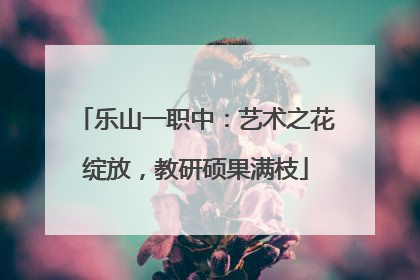 乐山一职中：艺术之花绽放，教研硕果满枝