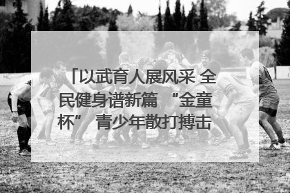 以武育人展风采 全民健身谱新篇 “金童杯” 青少年散打搏击邀请赛圆满落幕