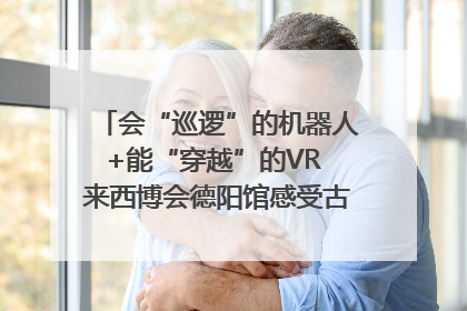 会“巡逻”的机器人+能“穿越”的VR 来西博会德阳馆感受古蜀文明与现代智造的时空对话｜西博视界