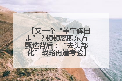 又一个“董宇辉出走”？顿顿离职东方甄选背后：“去头部化”战略再遭考验