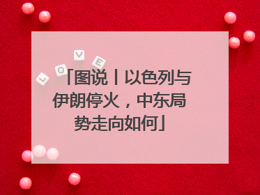 图说丨以色列与伊朗停火，中东局势走向如何