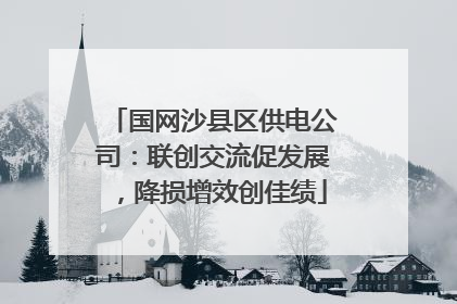 国网沙县区供电公司：联创交流促发展，降损增效创佳绩