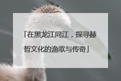 在黑龙江同江，探寻赫哲文化的渔歌与传奇