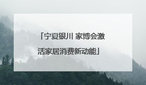 宁夏银川 家博会激活家居消费新动能