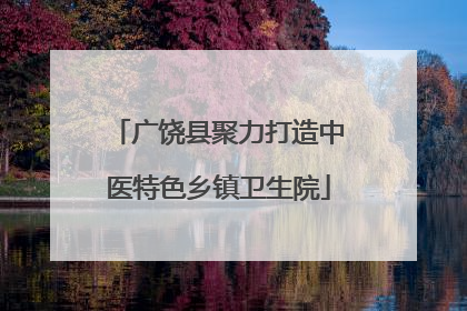 广饶县聚力打造中医特色乡镇卫生院
