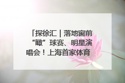 探徐汇｜落地窗前“瞰”球赛、明星演唱会！上海首家体育特色高端酒店亮相