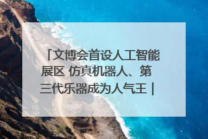 文博会首设人工智能展区 仿真机器人、第三代乐器成为人气王｜文博向“新”