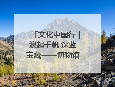 文化中国行｜浪起千帆 深蓝宝藏——博物馆里的海丝遗珍