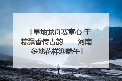 旱地龙舟赛童心 千粽飘香传古韵——河南多地花样迎端午
