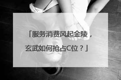 服务消费风起金陵,玄武如何抢占C位?