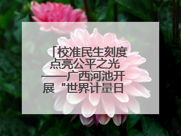 校准民生刻度 点亮公平之光——广西河池开展“世界计量日”系列活动