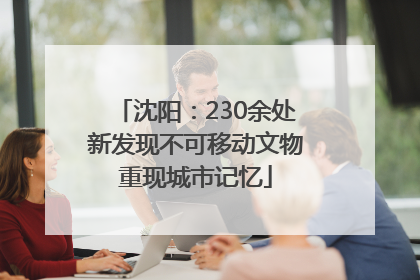 沈阳：230余处新发现不可移动文物重现城市记忆