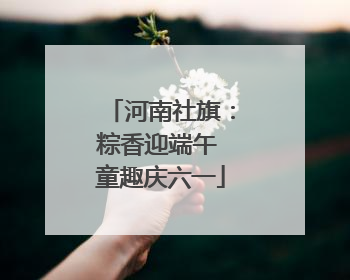 河南社旗：粽香迎端午 童趣庆六一