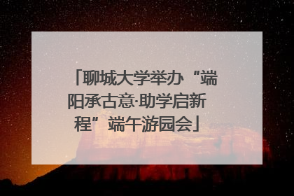 聊城大学举办“端阳承古意·助学启新程”端午游园会