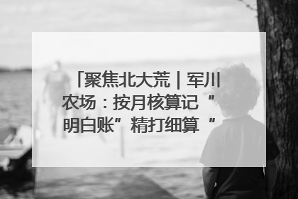 聚焦北大荒｜军川农场：按月核算记“明白账”精打细算“过紧日子”