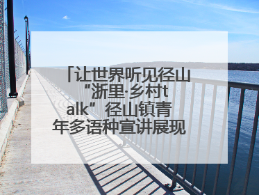 让世界听见径山 “浙里·乡村talk”径山镇青年多语种宣讲展现文化国际范