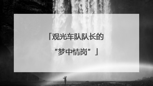观光车队队长的“梦中情岗”