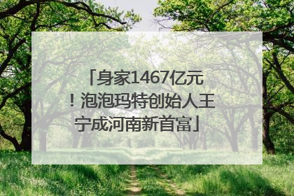 身家1467亿元！泡泡玛特创始人王宁成河南新首富